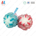 Smooth goodly flower body bath sponge ball